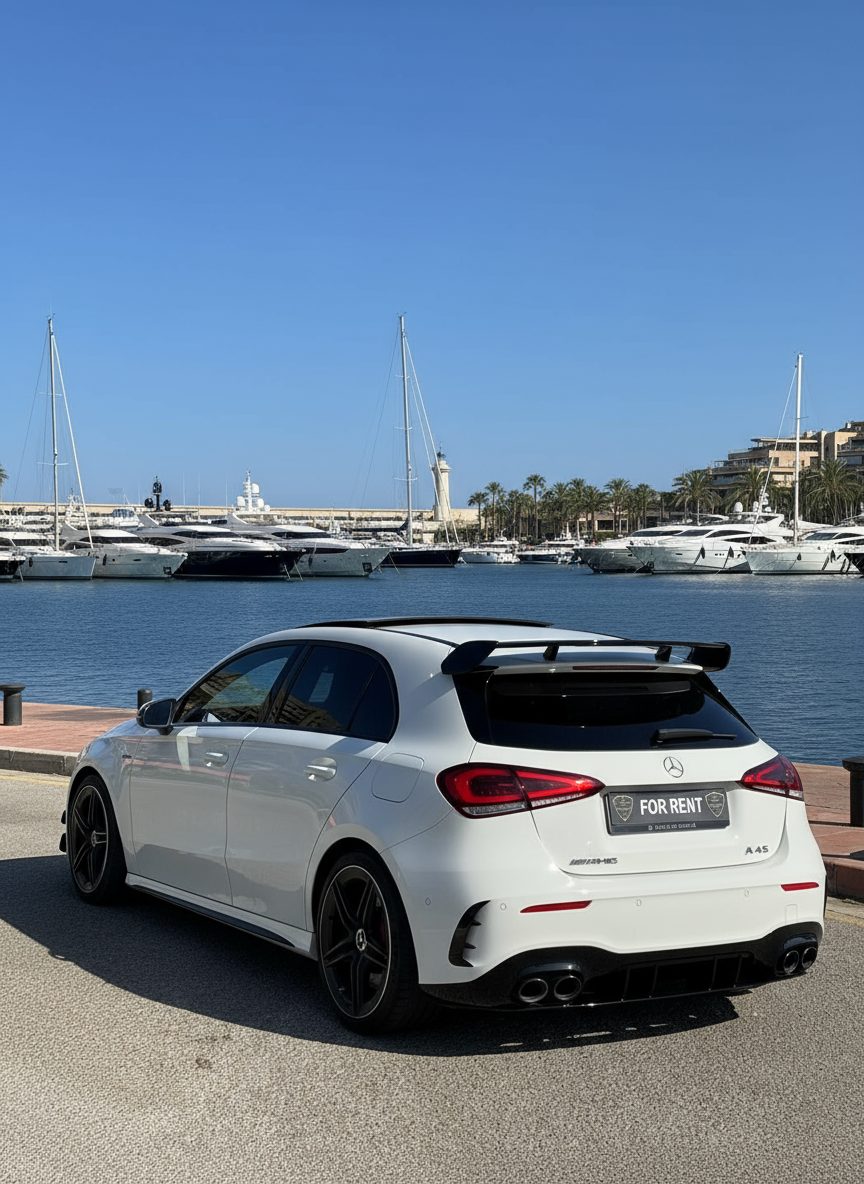 Mercedes-Benz A45s، صورة خارجية، كافالما ماربيا - 3 / 11