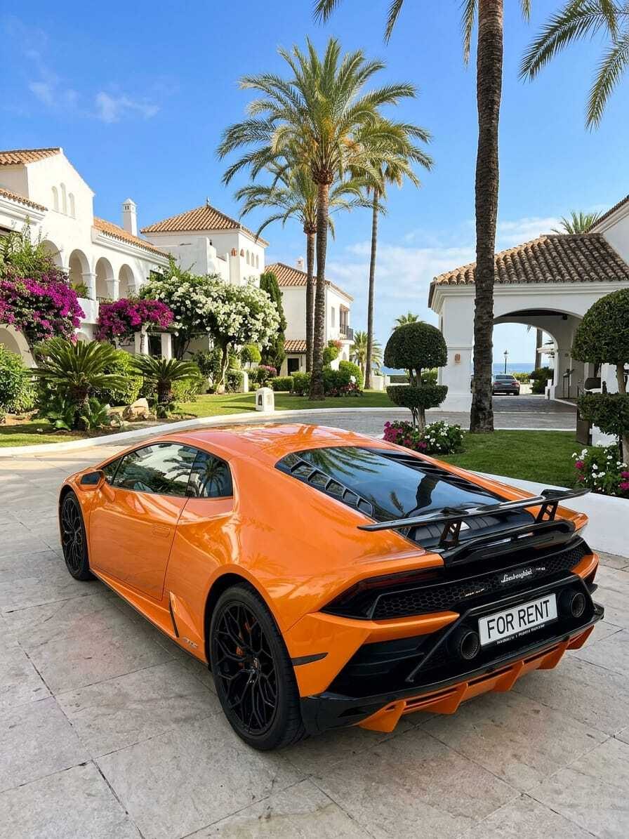 صورة خارجية لسيارة Lamborghini Huracán EVO، Cavalma ماربيا - 5 / 7