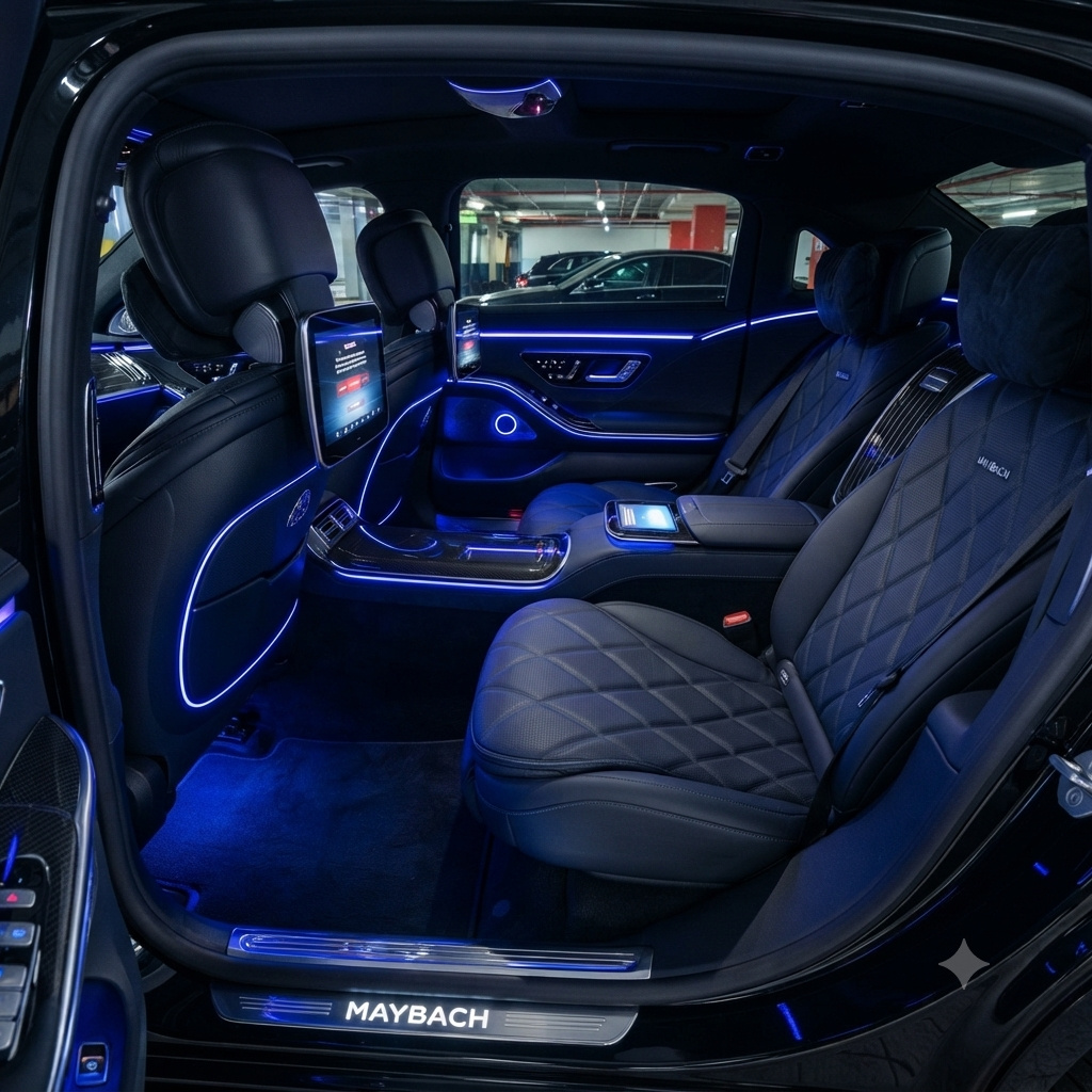 Mercedes-Maybach - Rear cabin