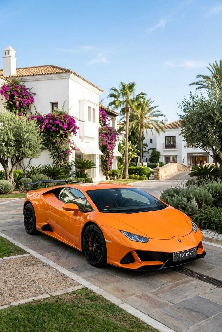 صورة خارجية لسيارة Lamborghini Huracán EVO، Cavalma ماربيا - 2 / 7