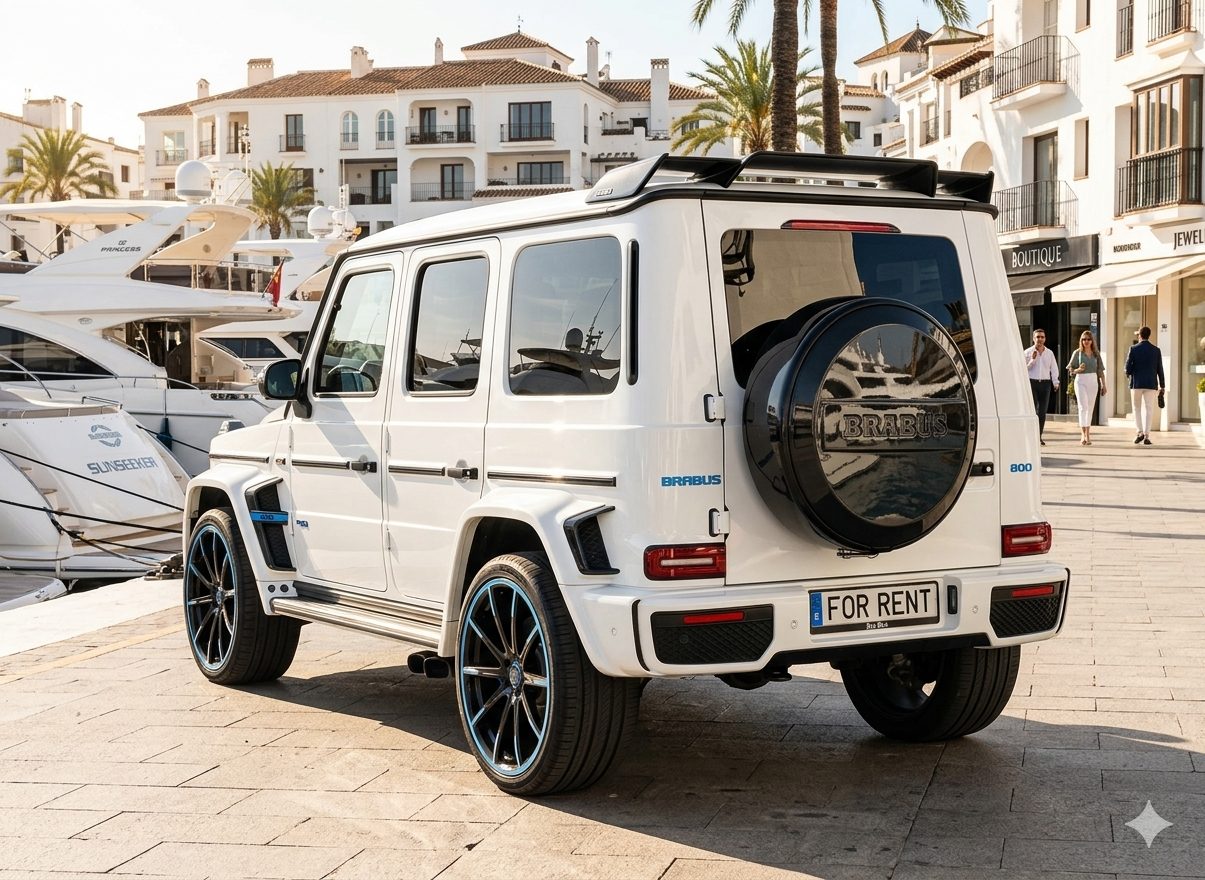 صورة خارجية لسيارة Mercedes-Benz G800 Brabus، Cavalma ماربيا - 2 / 5