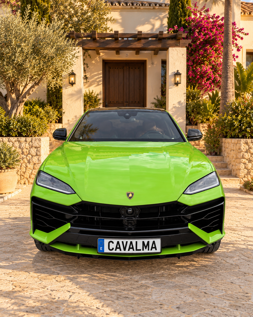 Lamborghini Urus SE exterior photograph, Cavalma Marbella — 3 / 8