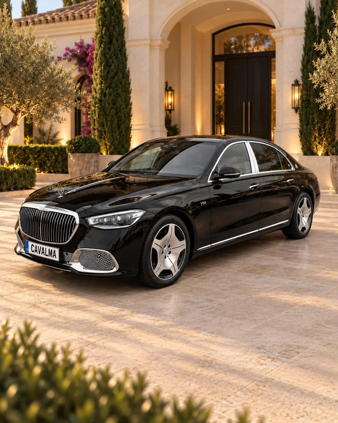 Mercedes-Maybach S 680 in Obsidian Black Metallic